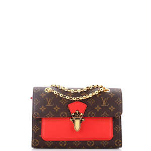 Louis Vuitton Victoire Handbag Canvas #233716L22B